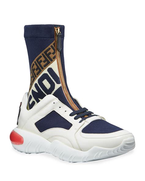 fendi sock trainer|Fendi sock sneaker.